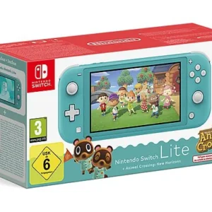 NINTENDO Switch Lite + Animal Crossing: New Horizons, Turchese