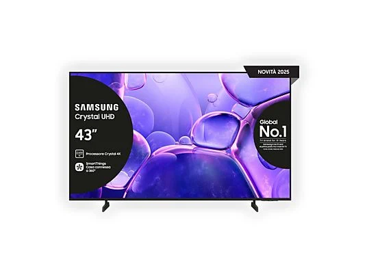 SAMSUNG 43" SMART TV UHD 4K