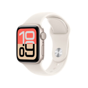 Apple Watch SE (3nd generation) SE 3 GPS 44mm Cassa Alluminio Galassia con Sport Band Galassia - S/M